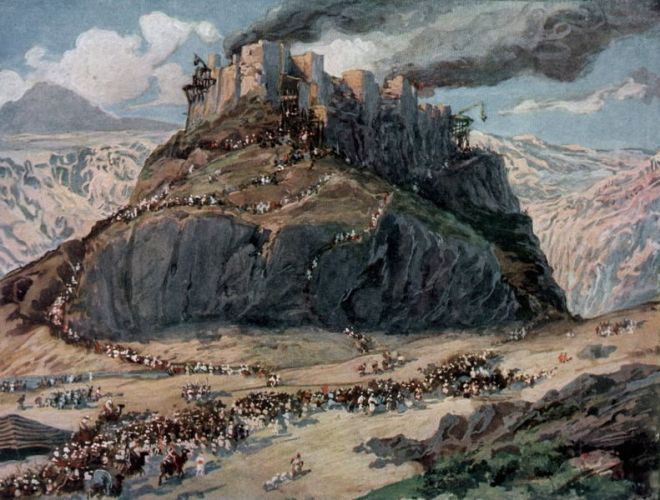 Conquest of the Amorites by James Tissot (c. 1900)